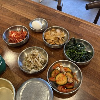 Tofu Chon - Side dishes! The kimchi was fantastic. - Korean Near Me - Ontario, California Tofu Chon - Side dishes! The kimchi was fantastic. - Korean Near Me - Ontario, California