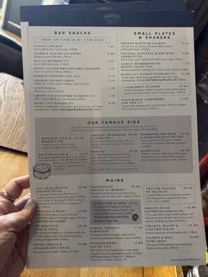 Menu photo 1 Carpenters Arms Windsor, WNM
