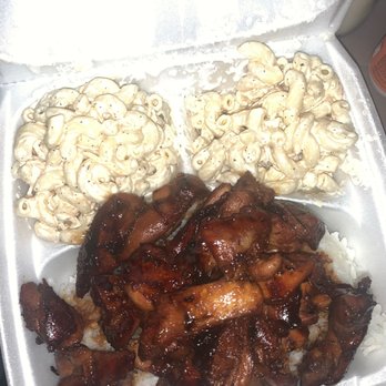 Ana's Island Grill - $12.50 Bbq chicken plate (no salad- double order of macaroni salad) - Hawaiian Near Me - Euless, Texas Ana's Island Grill - $12.50 Bbq chicken plate (no salad- double order of macaroni salad) - Hawaiian Near Me - Euless, Texas