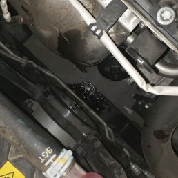 Spilt oil