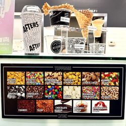 Afters Ice Cream - Cup sizes / Toppings