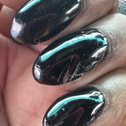 Pretty Nails & Spa - 24 hours after getting them down.