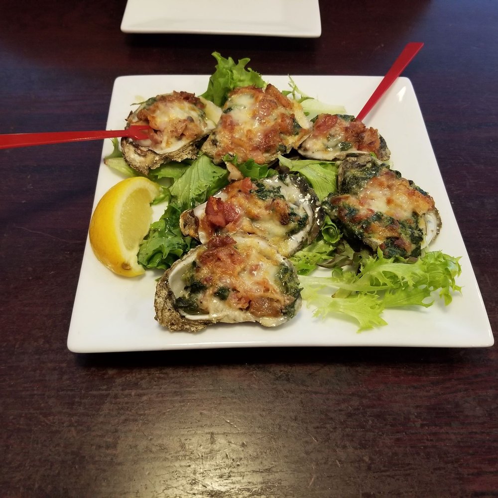 Pirate's Cove Restaurant - Oysters Rockefeller - Seafood Near Me - Chesapeake, Virginia Pirate's Cove Restaurant - Oysters Rockefeller - Seafood Near Me - Chesapeake, Virginia
