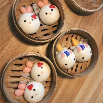 Blue Ocean/Harumama - Character Buns (Bunny, Unicorn) - Ramen Near Me - La Jolla, California