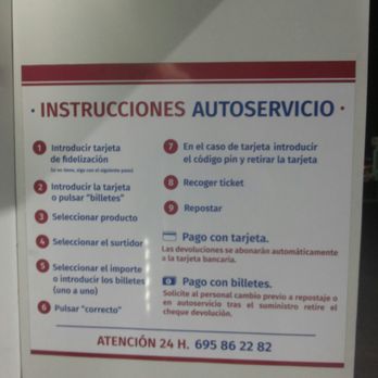 GasExpress - Instructions and service phone number - Gas Stations Near Me - El Chaparral, A