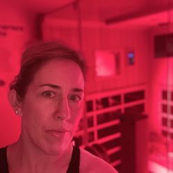 Hot House Infrared - Infrared sauna selfie!