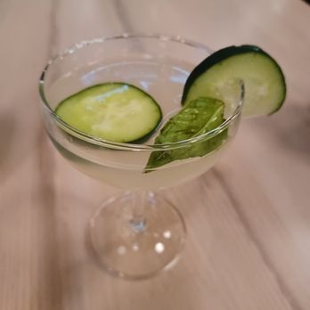 Puttery - Cucumber drink ... very tart - Mini Golf Near Me - Pittsburgh, Pennsylvania