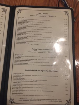 Menu photo 1 Garibaldi Trattoria Fuquay Varina, NC