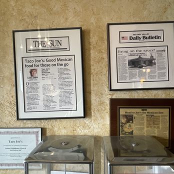 Taco Joes Mexican Restaurant - Recognitions - Mexican Near Me - Rialto, California