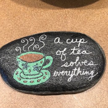 Savvy Tea Gourmet - a cup of tea on a rock - Tea Rooms Near Me - Madison, Connecticut