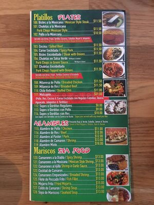 Menu photo 5 Los Primos Roselle, NJ
