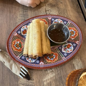 Harana Cafe - Lumpia fresh from the fryer - Filipino Near Me - Ashland, Oregon