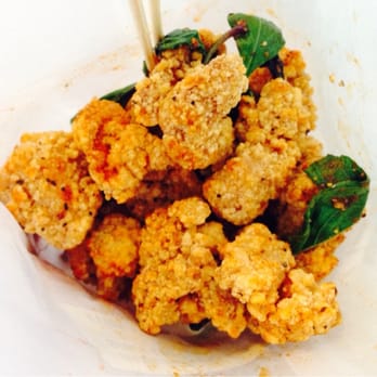 T4 - Basil popcorn chicken, medium spicy. - Tea Rooms Near Me - San Leandro, California T4 - Basil popcorn chicken, medium spicy. - Tea Rooms Near Me - San Leandro, California