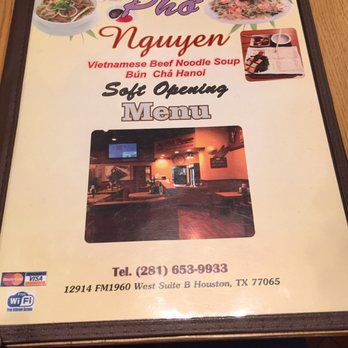 Pho Nguyen - Vietnamese Near Me - Houston, Texas