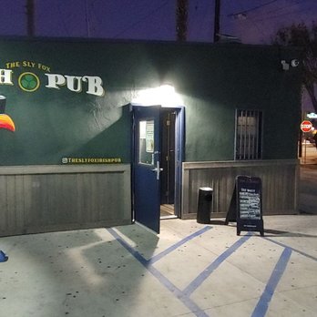 The Sly Fox Irish Pub - Back entrance from the small parking lot - Dive Bars Near Me - Lawndale, California The Sly Fox Irish Pub - Back entrance from the small parking lot - Dive Bars Near Me - Lawndale, California