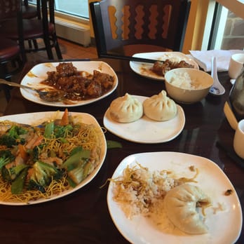 Dumpling House - Our spread - Noodles Near Me - Cambridge, Massachusetts