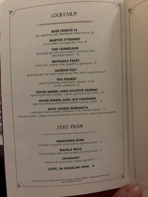 Menu photo 8 The Bistro Jackson, WY Menu photo 8 The Bistro Jackson, WY