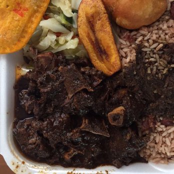 Island Classic Carribean - Oxtail with rice and peas. Delicious. - Caribbean Near Me - Longwood, Florida