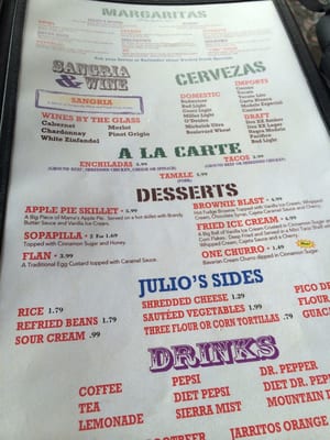 Menu photo 8 Mexicali Border Cafe Tulsa, OK