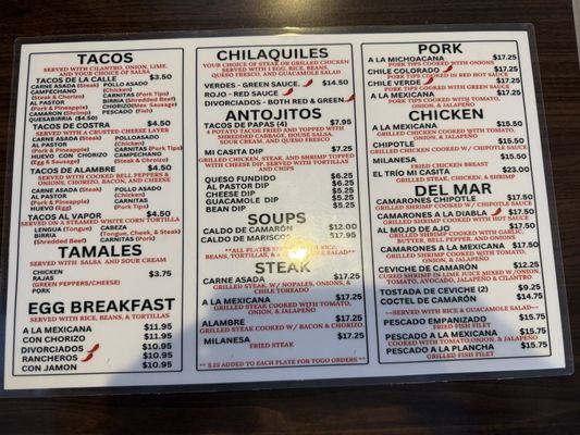 Menu photo 1 Taqueria Mi Casita Martinez, GA Menu photo 1 Taqueria Mi Casita Martinez, GA