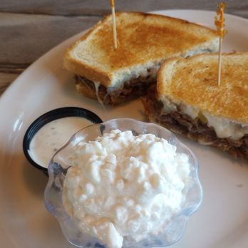 Jeff's California Cattle - The Gunslinger with Cottage cheese. - American Near Me - Redding, California Jeff's California Cattle - The Gunslinger with Cottage cheese. - American Near Me - Redding, California