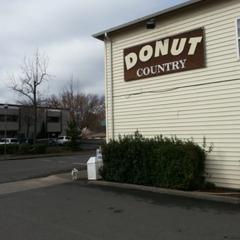 Donut Country - View from the parking lot - Donuts Near Me - Medford, Oregon Donut Country - View from the parking lot - Donuts Near Me - Medford, Oregon