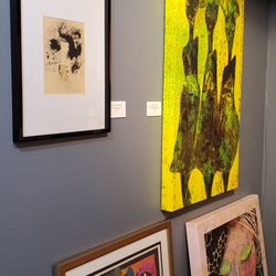 Art pieces hung/unhung