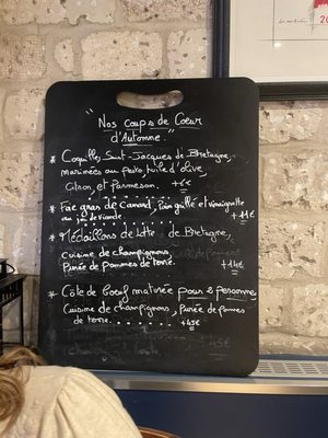 Menu photo 1 La Régalade Paris, 75