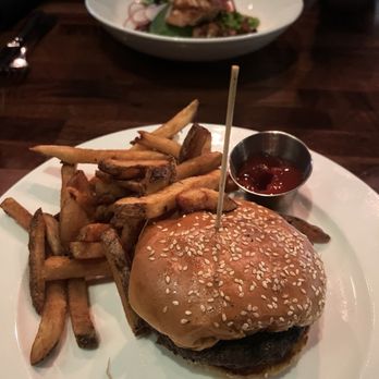 Marlow's Tavern - Tavern Burger w/ Fries - New American Near Me - Woodstock, Georgia
