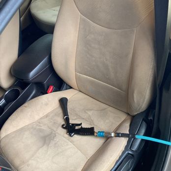 Uzi’s Detailing - An example of a seat that was needed restoration, and showing the heavy stains/marks! - Car Wash Near Me - Lawrence, Indiana Uzi’s Detailing - An example of a seat that was needed restoration, and showing the heavy stains/marks! - Car Wash Near Me - Lawrence, Indiana