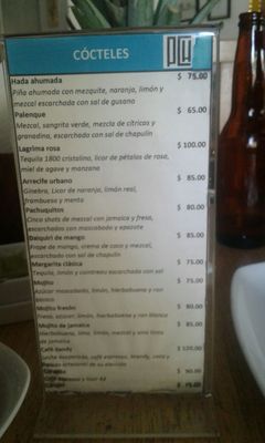 Menu photo 6 Pachuco Guadalajara, JAL
