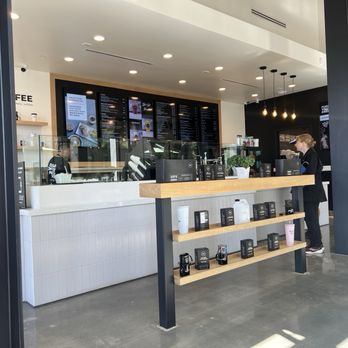 Blk Dot Coffee - Service and prep area - Coffee & Tea Near Me - Newport Coast, California Blk Dot Coffee - Service and prep area - Coffee & Tea Near Me - Newport Coast, California