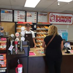 Dunkin' - This Dunkin Donuts guy provides excellent service--give him a raise, and a nice big bonus!