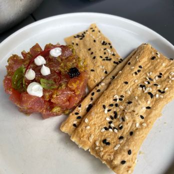 King Tide Fish and Shell - Blue Fin Tuna Tartare* - Seafood Near Me - Portland, Oregon King Tide Fish and Shell - Blue Fin Tuna Tartare* - Seafood Near Me - Portland, Oregon
