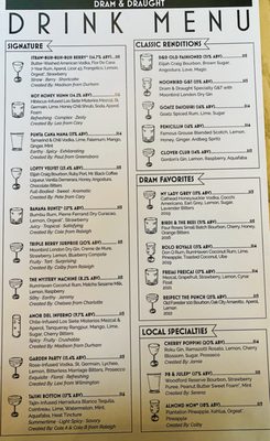 Menu photo 4 Dram and Draught Raleigh, NC