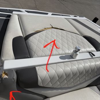 Dylan’s Water Sports - Torn vinyl in several areas. - Boating Near Me