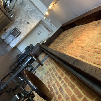 Peddler Coffee - Back seating along a small bar - Coffee Roasteries Near Me - Philadelphia, Pennsylvania
