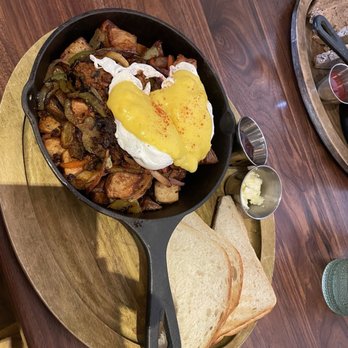 Julep Cast Iron Kitchen + Drink - Julep Benedict - New American Near Me - Brea, California Julep Cast Iron Kitchen + Drink - Julep Benedict - New American Near Me - Brea, California