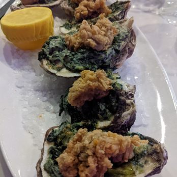 Toulouse Cafe and Bar - Oysters Touluse Great rendition on Rockefeller Very good - French Near Me - Plano, Texas Toulouse Cafe and Bar - Oysters Touluse Great rendition on Rockefeller Very good - French Near Me - Plano, Texas