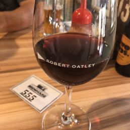 Very nice local Shiraz- the stout and beer that were local were also VERY good - hence the three stars