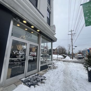Yuca By Cedar - Front ...with street parking which easy to find parking - Breakfast & Brunch Near Me - Bellevue, Kentucky Yuca By Cedar - Front ...with street parking which easy to find parking - Breakfast & Brunch Near Me - Bellevue, Kentucky