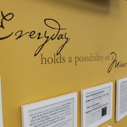 Corrective Care Chiropractic - Many testimonials are added to the wall to inspire others and to let them know getting healing is possible.