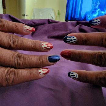 Esta Nail Spa - Love my 4th of july nails!!! Vivian always does a great job!!! - Nail Salons Near Me - Menifee, California Esta Nail Spa - Love my 4th of july nails!!! Vivian always does a great job!!! - Nail Salons Near Me - Menifee, California