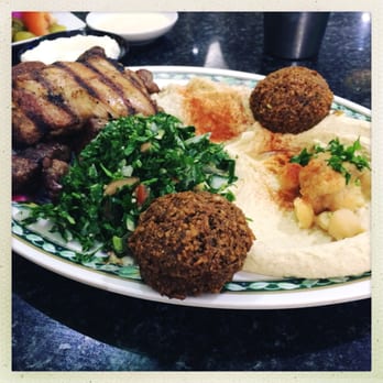 Jasmin Lebanese Restaurant - Mixed plate grill. - Middle Eastern Near Me - Lakemba, NSW