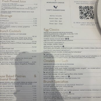 Cassis St. Pete - menu - New American Near Me - St Petersburg, Florida Cassis St. Pete - menu - New American Near Me - St Petersburg, Florida