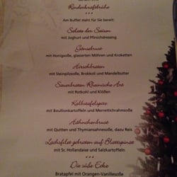 Hotel Einbecker Hof - Weihnachtsmenue