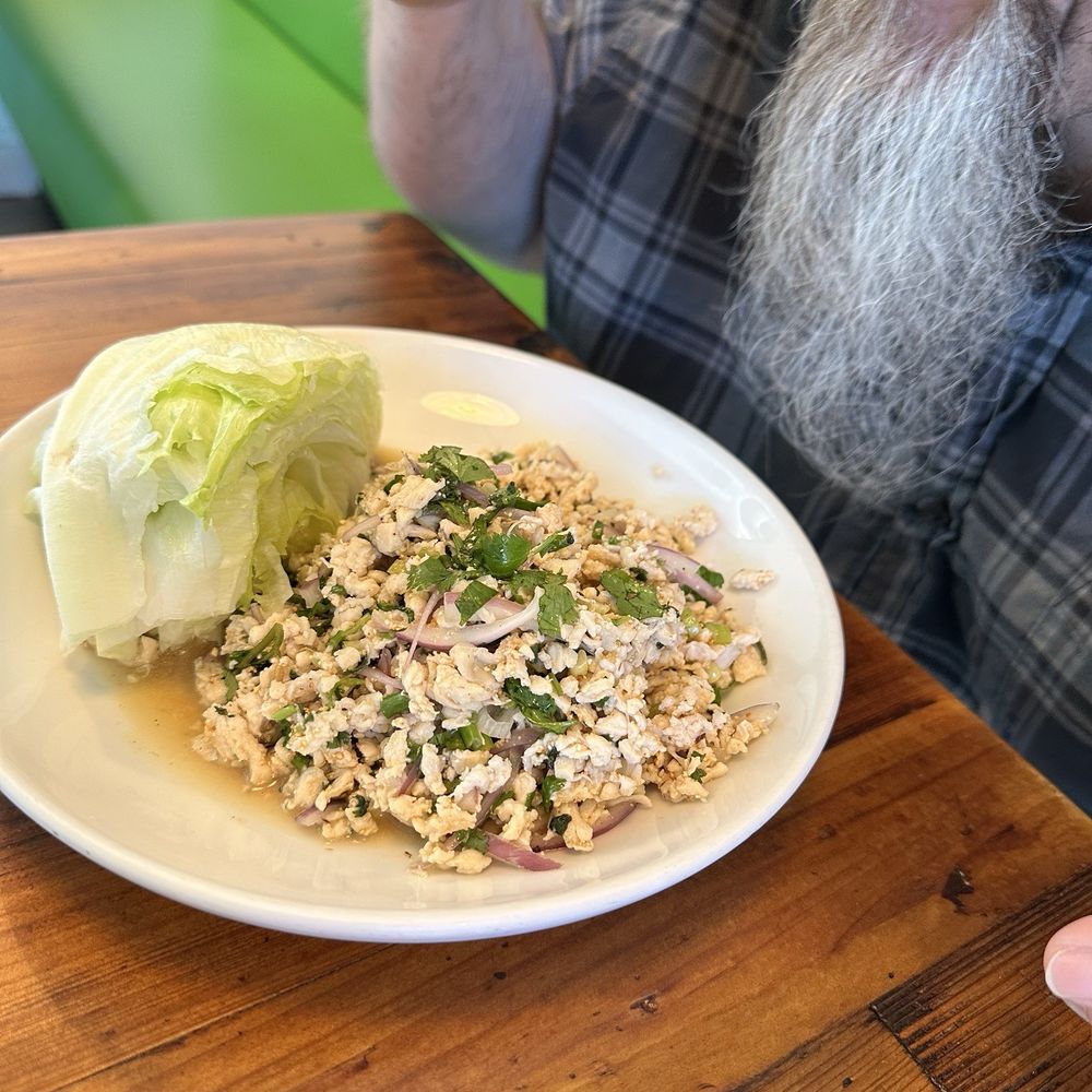 Sweet Rice - Larb Chicken-Lao Style - Thai Near Me - Dallas, Texas