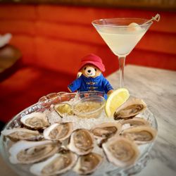 Mignon Steak - Happy Hour Oysters and Liche Martini