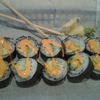 Atarashi - California sushi roll with spicy mayo - Sushi Bars Near Me - Pittsburgh, Pennsylvania Atarashi - California sushi roll with spicy mayo - Sushi Bars Near Me - Pittsburgh, Pennsylvania