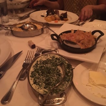 The Capital Grille - Lobster Mac and cheese, creamed spinach, and corn with bacon - Steakhouses Near Me - Baltimore, Maryland The Capital Grille - Lobster Mac and cheese, creamed spinach, and corn with bacon - Steakhouses Near Me - Baltimore, Maryland
